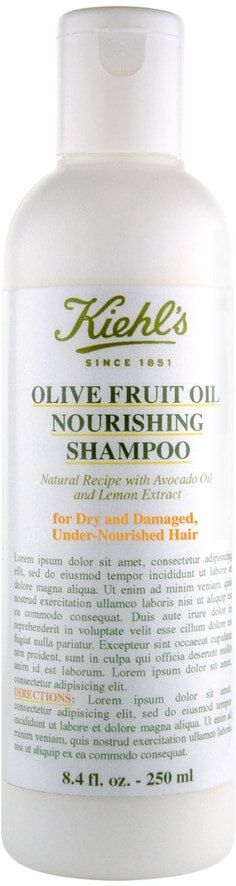 Kiehl's - Olive Fruit Oil Nourishing Shampoo 500 ml unisex