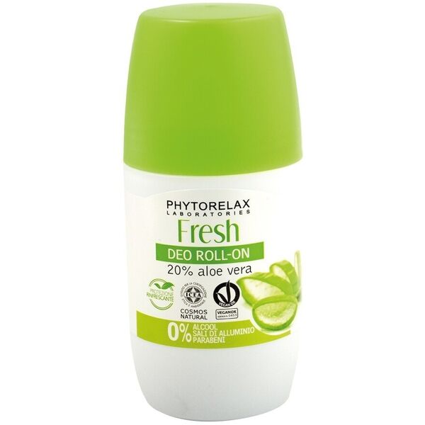 phytorelax - deo natural & vegan fresh deo roll-on fresco deodoranti 50 ml unisex