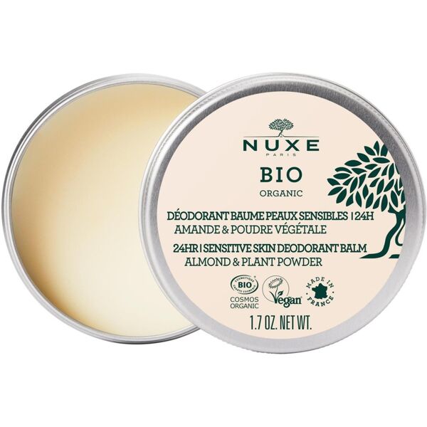 nuxe - bio organic deodorante balsamo pelli sensibili  24h deodoranti 50 g female