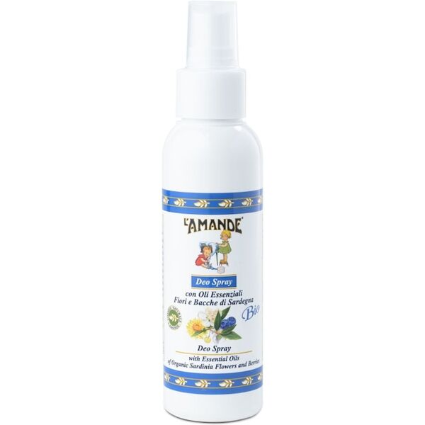 l' amande - deodorante fiori e bacche di sardegna bio deodoranti 100 ml unisex