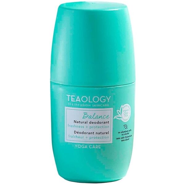 teaology - yoga care balance natural deodorant deodoranti 40 ml unisex