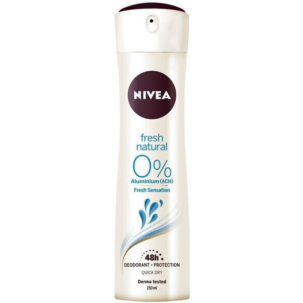 nivea -  fresh natural deodorante spray deodoranti 150 ml female