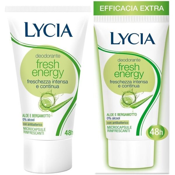 lycia - deo crema fresh energy 40 ml deodoranti unisex