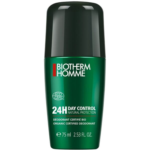 biotherm homme - day control roll-on natural protection deodorante 75 ml male