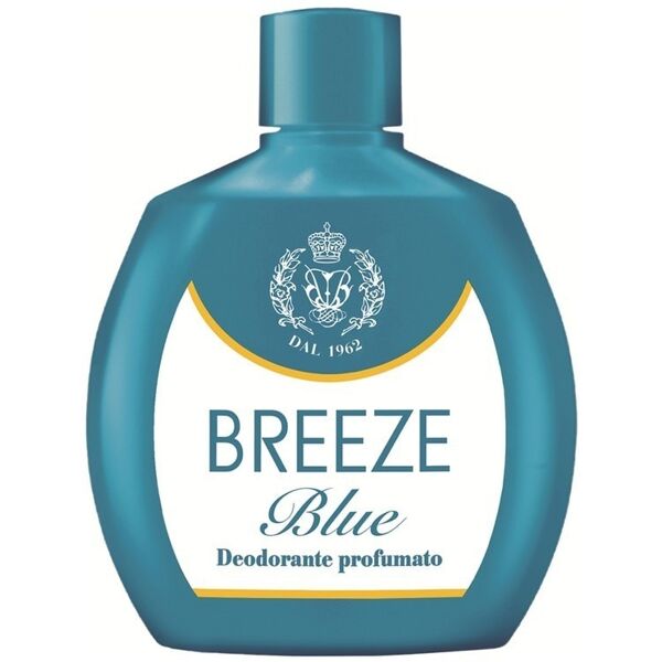 breeze - blue deodoranti 100 ml bianco unisex