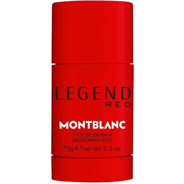 montblanc - legend red deostick deodoranti 75 g male