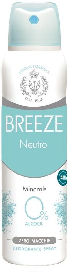 breeze -  deo spray neutro deodoranti 150 ml unisex