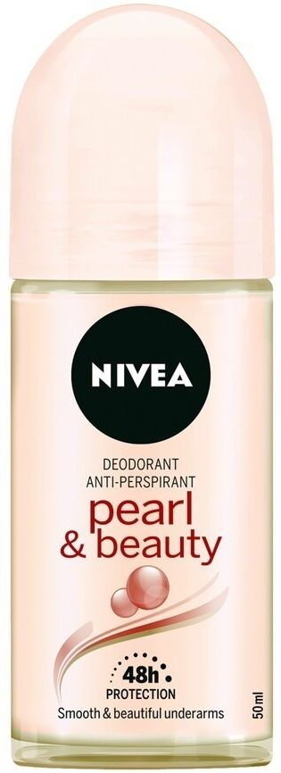 nivea -  pearl & beauty deodorante roll-on deodoranti 50 ml female