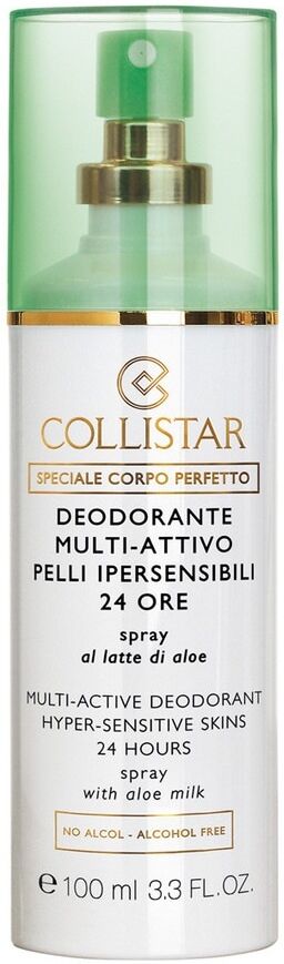 collistar - speciale corpo perfetto deodorante multi-attivo 24 ore spray deodoranti 100 ml unisex