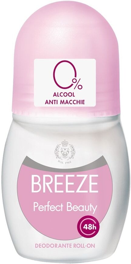 breeze -  deo roll on perfect beauty deodoranti 50 ml unisex