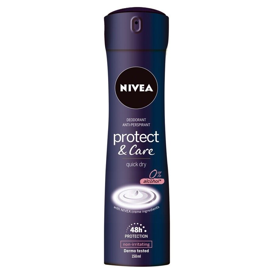 nivea -  protect & care deodorante spray deodoranti 150 ml female