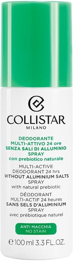 collistar - speciale corpo perfetto deodorante multi-attivo 24 ore senza sali di alluminio deodoranti 100 ml unisex