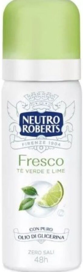 neutro roberts - tÈ verde e lime deodoranti 50 ml unisex