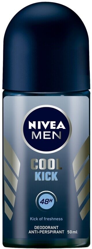 nivea -  cool kick deodorante roll-on creme corpo 50 ml male