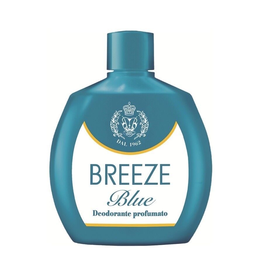 breeze - blue deodoranti 100 ml bianco unisex