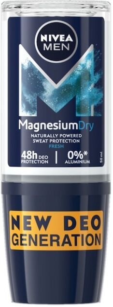 nivea - men magnesiumdry fresh deodorante 50 ml male