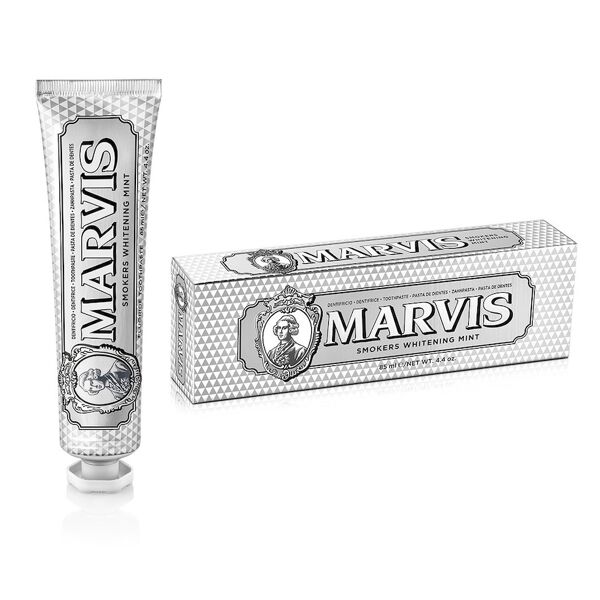 marvis - smokers whitening mint dentifricio 85 ml unisex