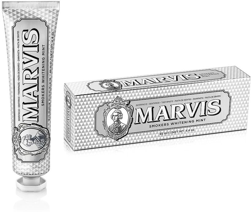 marvis - smokers whitening mint dentifricio 85 ml unisex