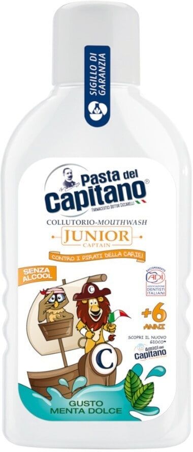 pasta del capitano - collutorio junior collutorio e acqua 400 ml unisex