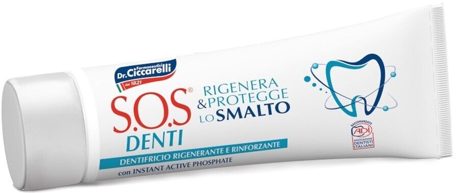 dr. ciccarelli - s.o.s. - s.o.s. denti rigenera smalto dentifricio 75 ml unisex