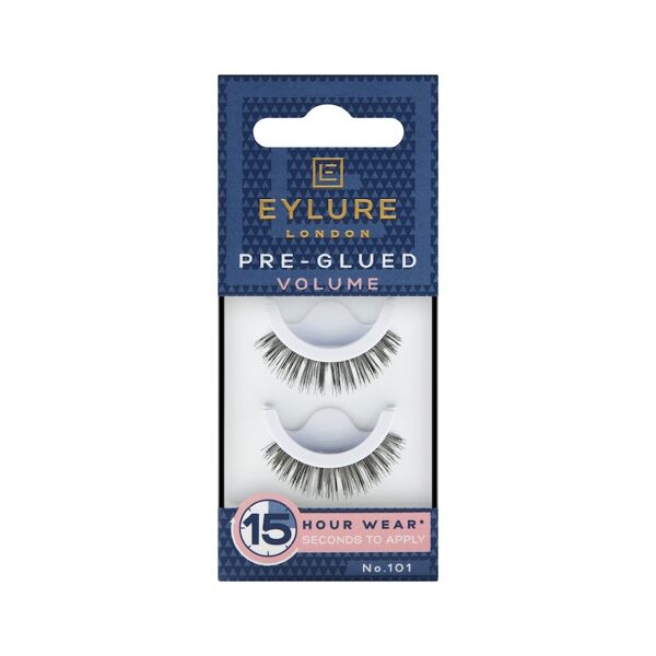 eylure - pre-glued volume nr. 101 ciglia finte 15 g female