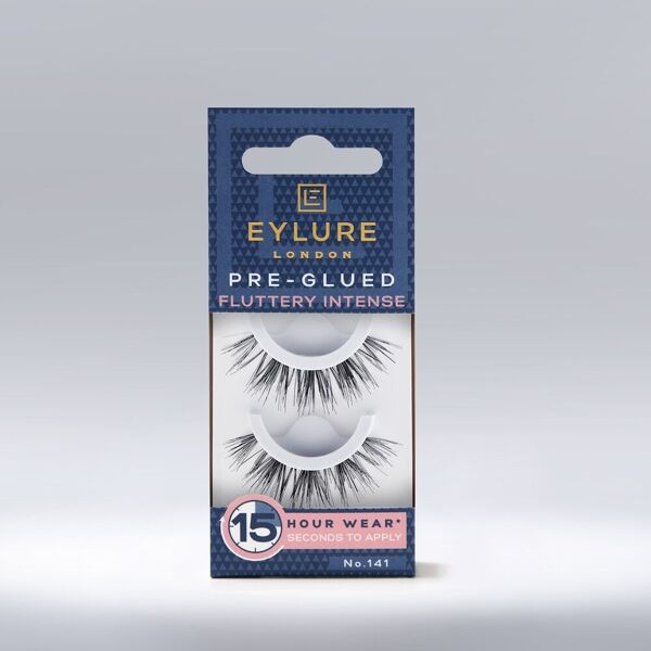 eylure - pre-glued fluttery intense nr. 141 ciglia finte 15 g female