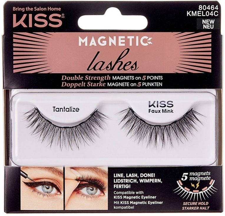 kiss - magnetic lashes tantalize ciglia finte 18 g female