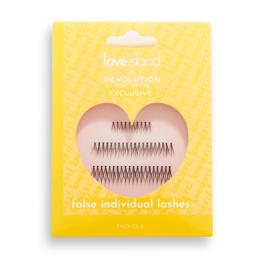 revolution - love island faux mink individual false lashes exclusive ciglia finte 11 g female
