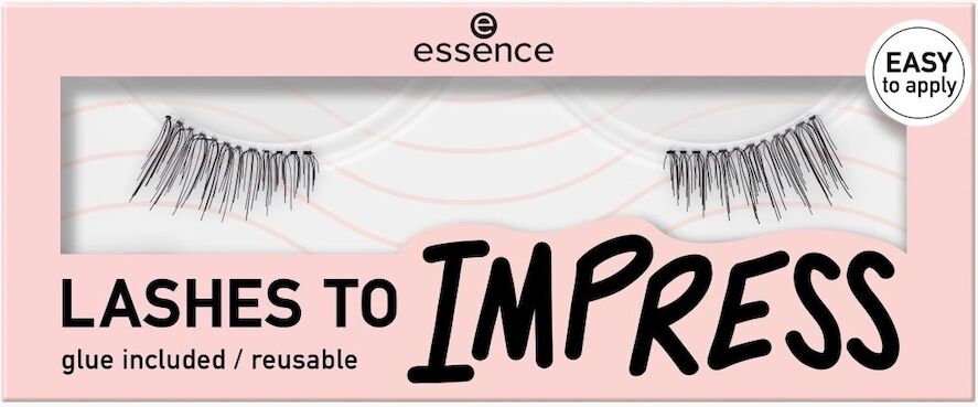 essence - lashes to impress ciglia finte a ciuffetti ciglia finte 1 ml unisex