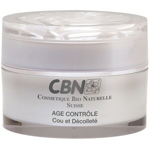 CBN Cosmetique Bio Naturelle Suisse - AGE CONTRÔLE Cou et Décolleté Crema collo e décolleté 50 ml female