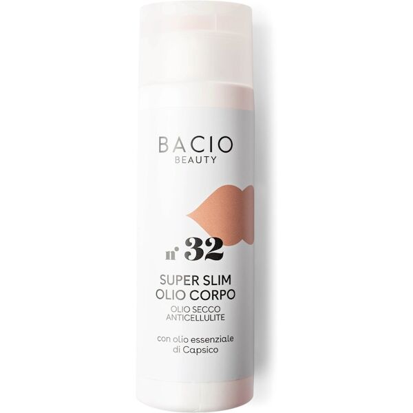 bacio beauty - n.32 super crema slim olio corpo creme anticellulite 200 ml female