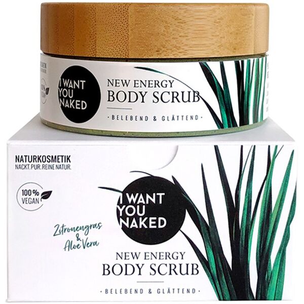 i want you naked - citronella e aloe vera citronella e aloe vera scrub corpo 200 ml unisex