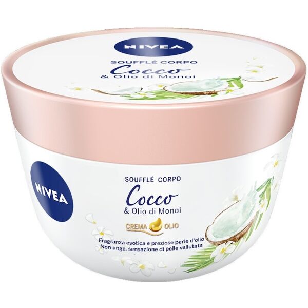 nivea -  soufflé corpo cocco & olio di monoi body lotion 200 ml unisex