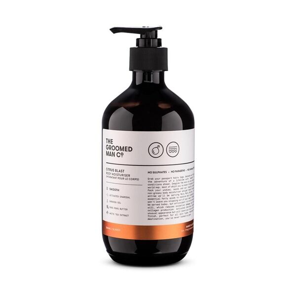 the groomed man co - crema idratante per il corpo agli agrumi body lotion 500 ml unisex