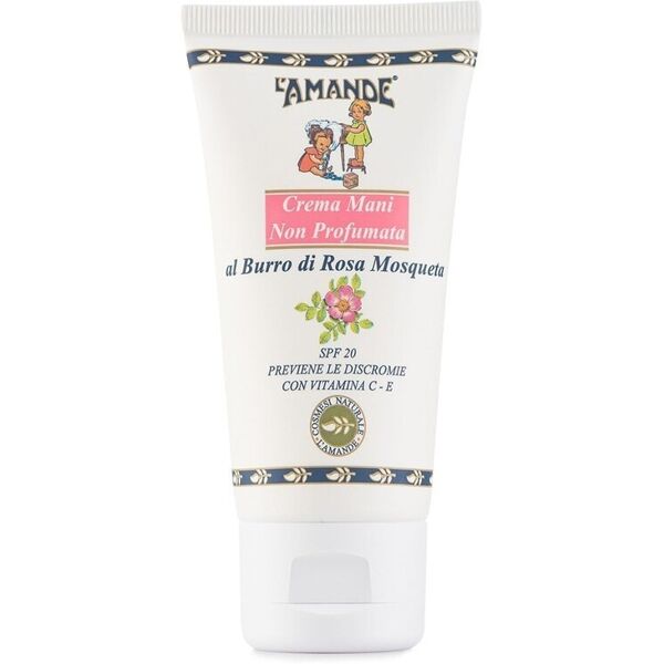 l' amande - crema mani burro di rosa mosqueta creme mani 75 ml unisex