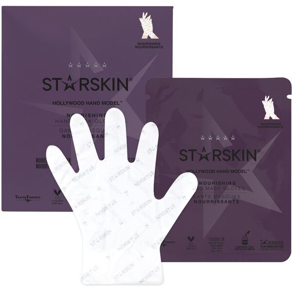 starskin® - hollywood hand model™ guanti-maschera nutrienti doppio strato per le mani maschere mani e guanti idratanti 16 ml unisex