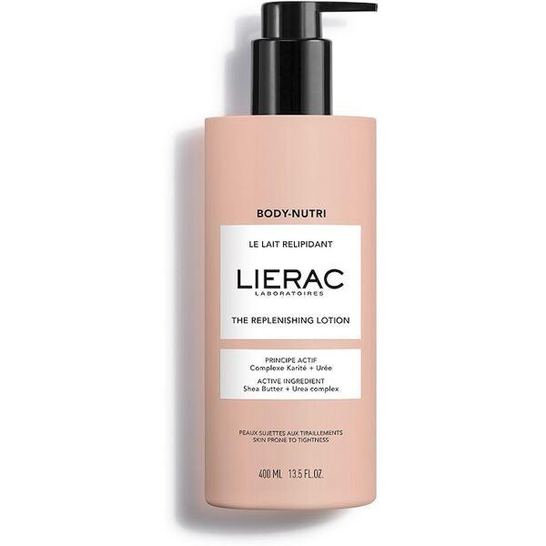 lierac - body nutri latte repilidante ed idratante per pelli sensibili body lotion 400 ml unisex