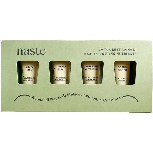 naste - spicchi beauty routine nutriente cofanetti creme corpo 40 ml unisex