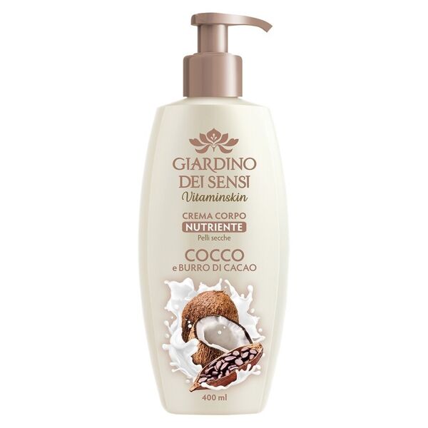 linea erre cosmetics - crema corpo nutriente cocco e burro di cacao body lotion 400 ml female