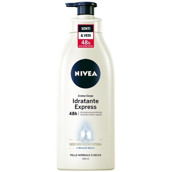 nivea -  crema corpo idratante express body lotion 500 ml unisex