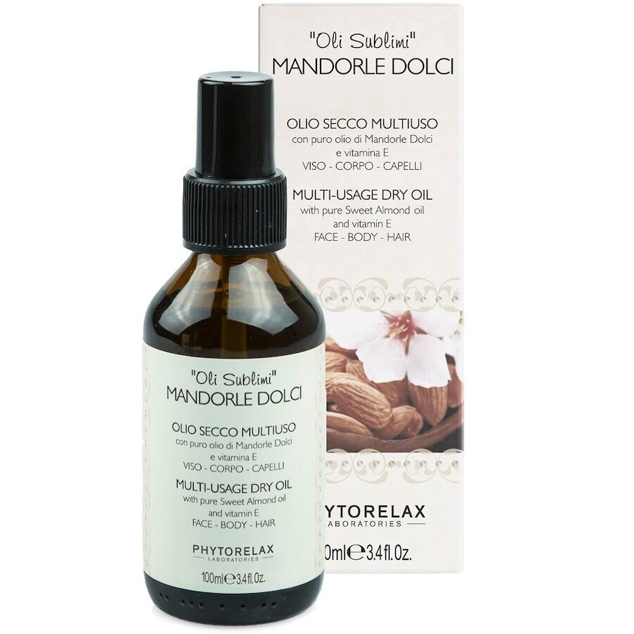 phytorelax - oli sublimi olio secco multiuso mandorle dolci body lotion 100 ml female