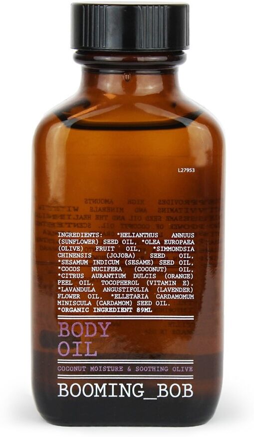 booming bob - body oil soothing olive oli corpo 89 ml unisex