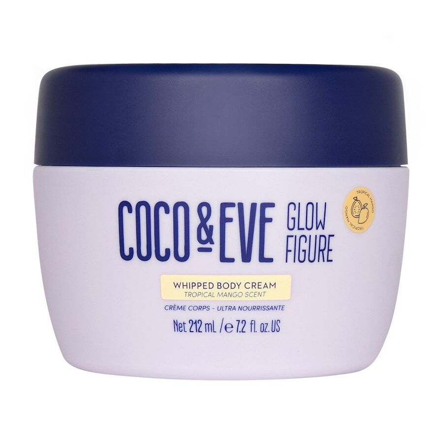 coco & eve - glow figure whipped body cream (tropical mango scent) body lotion 212 ml unisex