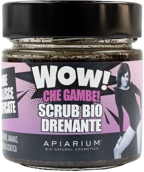 apiarium - scrub bio drenante wow che gambe! scrub corpo 270 g female