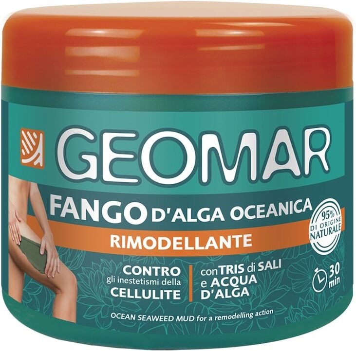 geomar - fango d'alga oceanica anticellulite creme anticellulite 600 g unisex