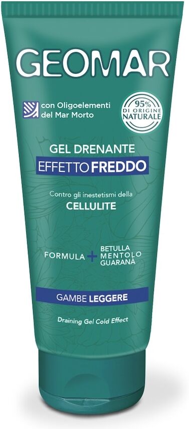 geomar - gel freddo drenante anticellulite creme anticellulite 200 ml unisex