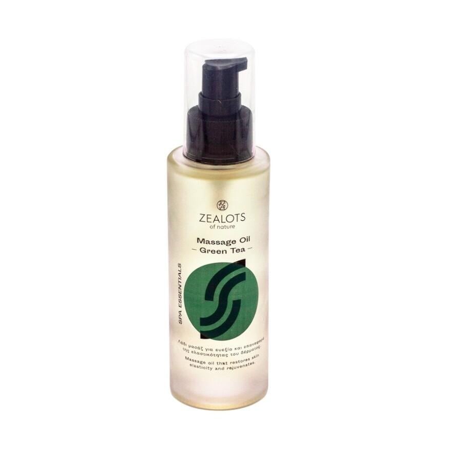 zealots of nature - zelots of nature essenziali spa - olio da massaggio rivitalizzante - tÈ verde oli corpo 100 ml unisex