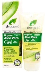 dr. organic - aloe vera gel with cucumber, witch hazel & calendula body lotion 200 ml female