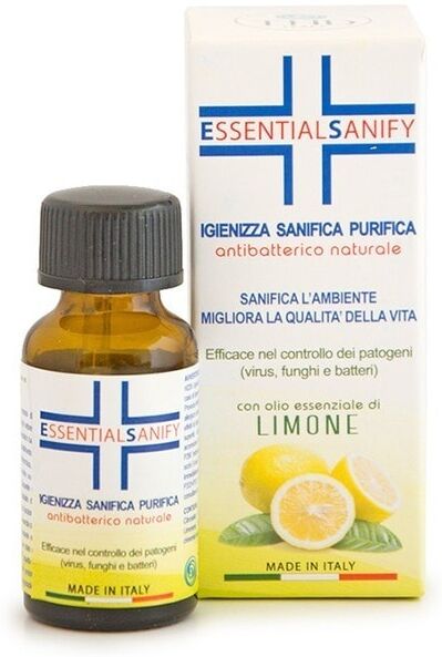 thd - sanificante limone 100% naturale oli per massaggio e oli essenziali 10 ml unisex