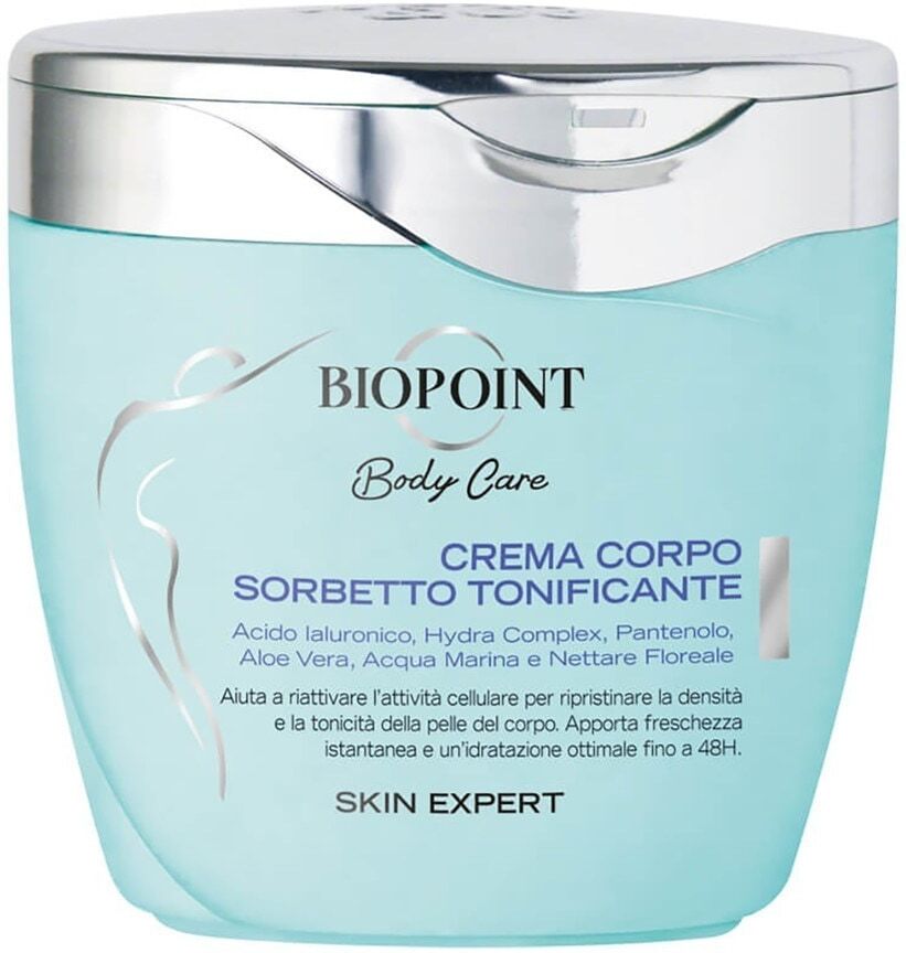 biopoint - body care crema corpo sorbetto tonificante body lotion 300 ml female